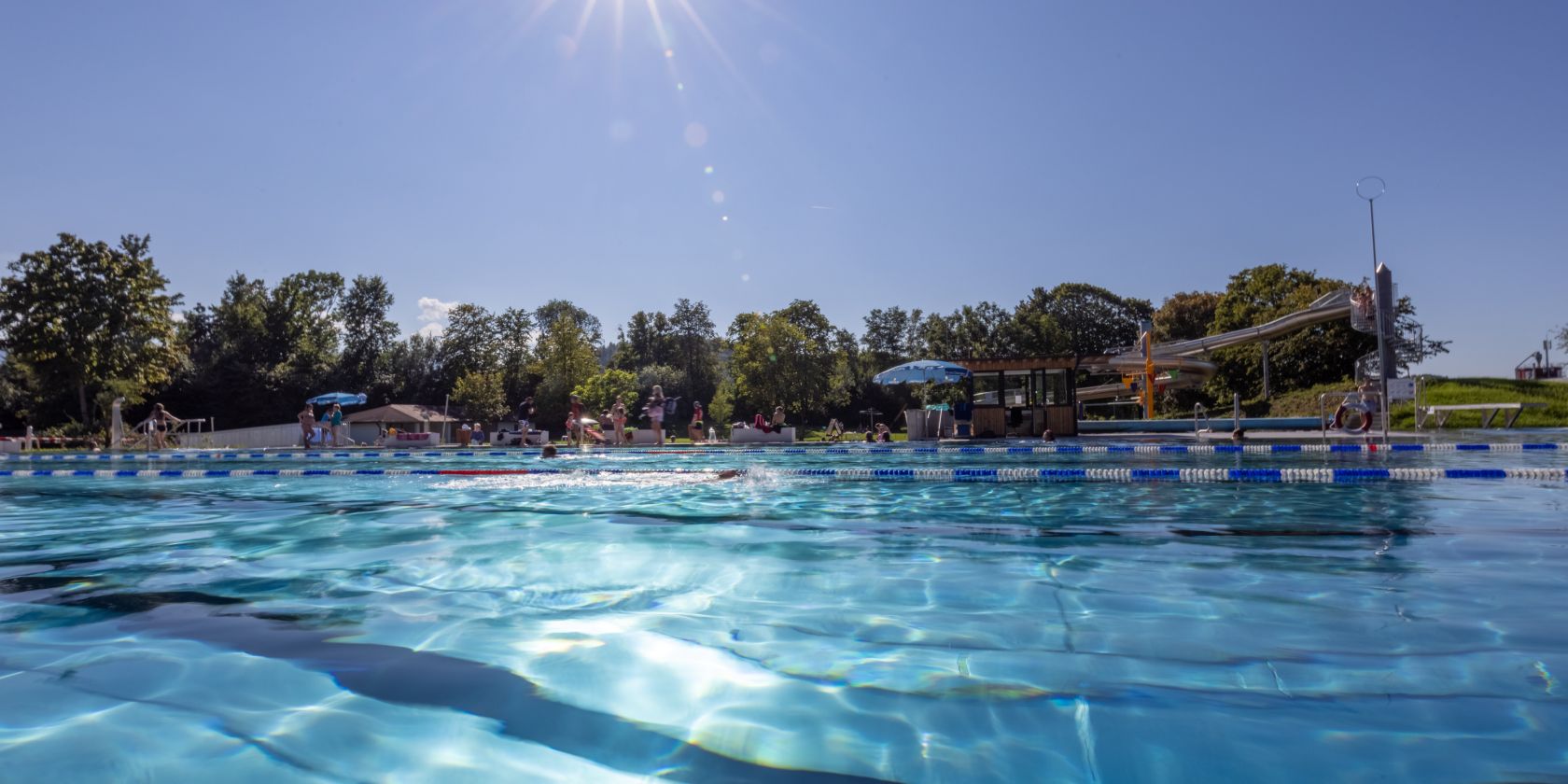 Schwimmbad Siegsdorf, © Tourist-Information Siegsdorf Schwimmbad Siegsdorf, © Tourist-Information Siegsdorf