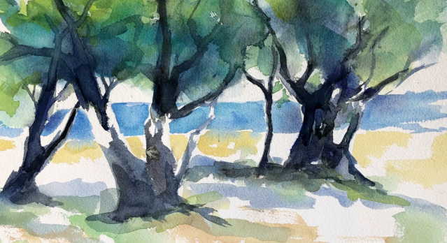 Aquarellmalen- Grundkurs, © Christa Tauser Aquarellmalen- Grundkurs, © Christa Tauser