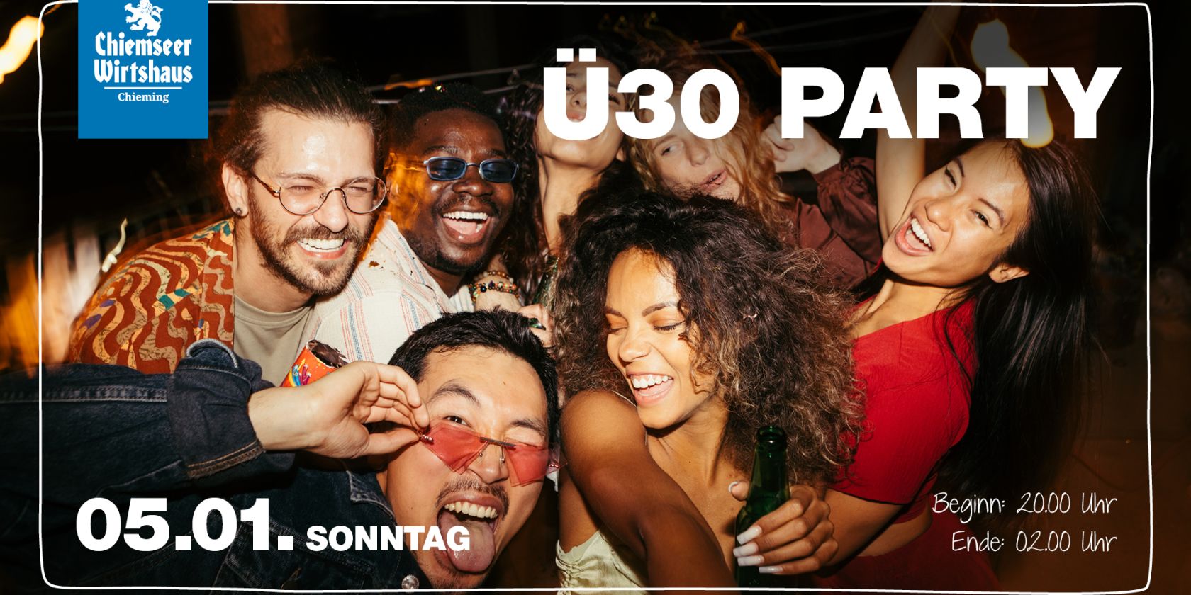 Ü30 Party Chiemseer Wirtshaus Januar 2025 Ü30 Party Chiemseer Wirtshaus Januar 2025