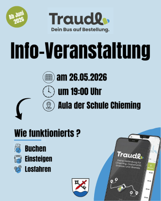 Flyer Infoveranstaltung Traudl Flyer Infoveranstaltung Traudl