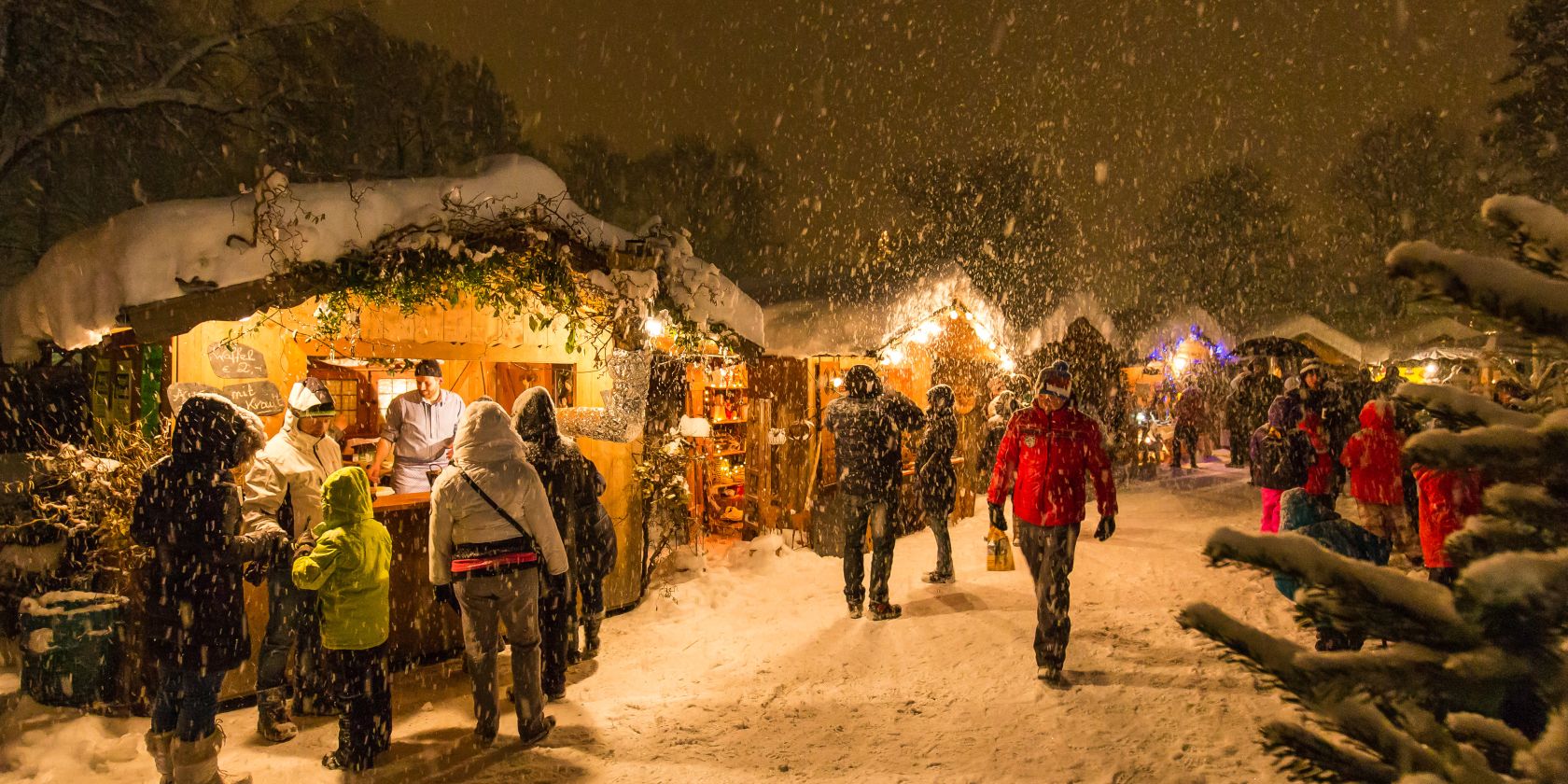 Rauhnachtsmarkt im Schnee, © Ruhpolding Tourismus/Andreas Plenk Rauhnachtsmarkt im Schnee, © Ruhpolding Tourismus/Andreas Plenk