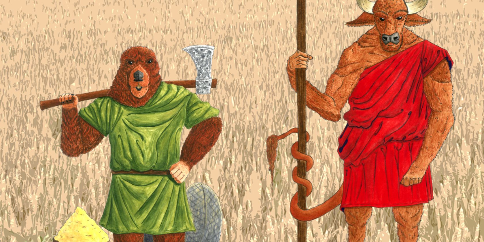 Sonderausstellung Landwirtschaft Illustration Sonderausstellung Landwirtschaft Illustration