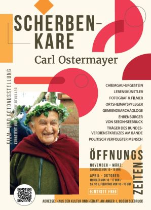 Ausstellung: "Der Scherben-Kare" - Carl Ostermayer, © Tourist Info Seebruck