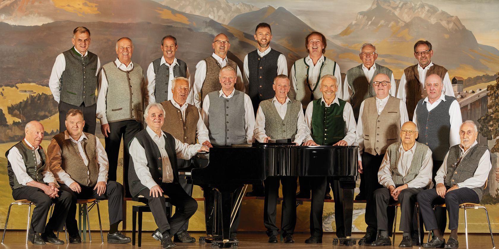 Gruppenbild Männergesangverein Reit im Winkl, © Foto Stockklauser