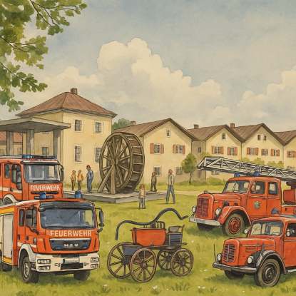 Traunsteins Feuerwehren - damals bis heute