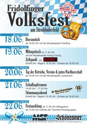 Fridolfinger Volksfest 2025 Kopie
