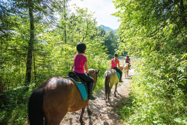 Geführtes Ponyreiten, © Ruhpolding Tourismus/Andreas Plenk