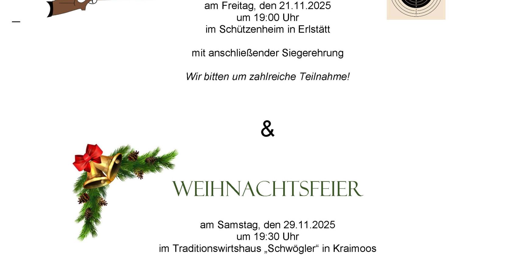 Einladung_VS&WF_2025, © ©Grün-Ober-Verein Kraimoos