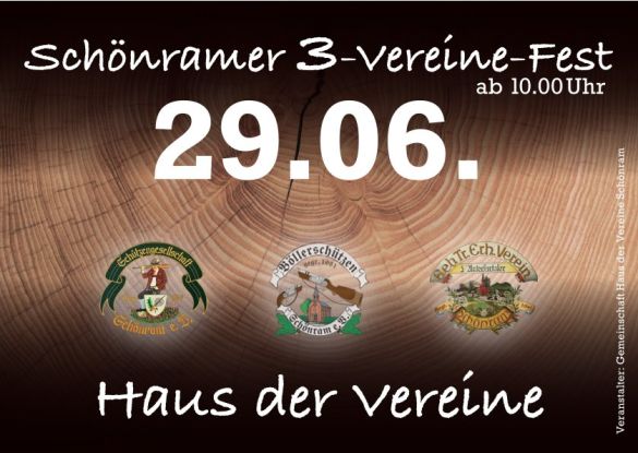 3 Vereine Fest in Schönram
