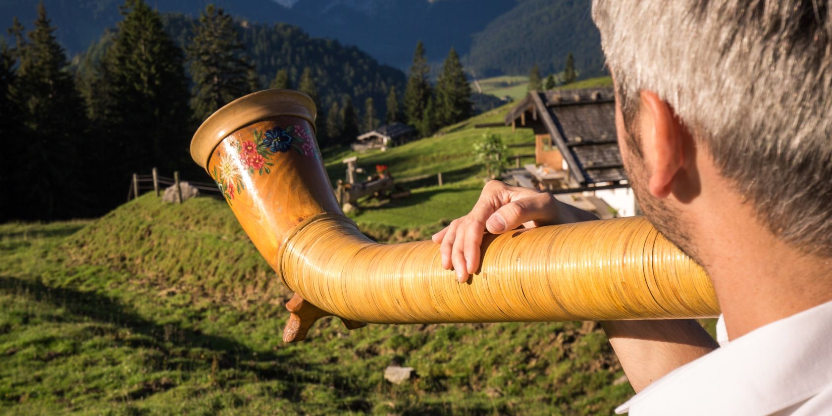 Alphorn, © Ruhpolding Tourismus / Andreas Plenk