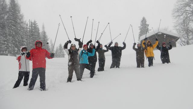 Schneeschuhwanderung mit Walter Wolfenstetter, © Walter Wolfenstetter