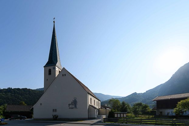 Die Kirche von Oberwössen, © Wolfgang Ehn | Achental Tourismus