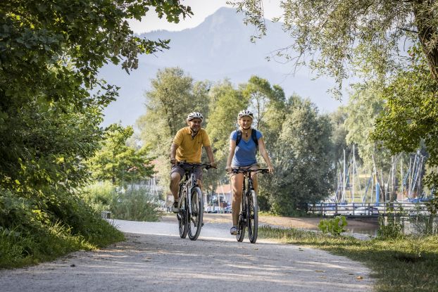 Radln um den See, © Chiemgau Tourismus