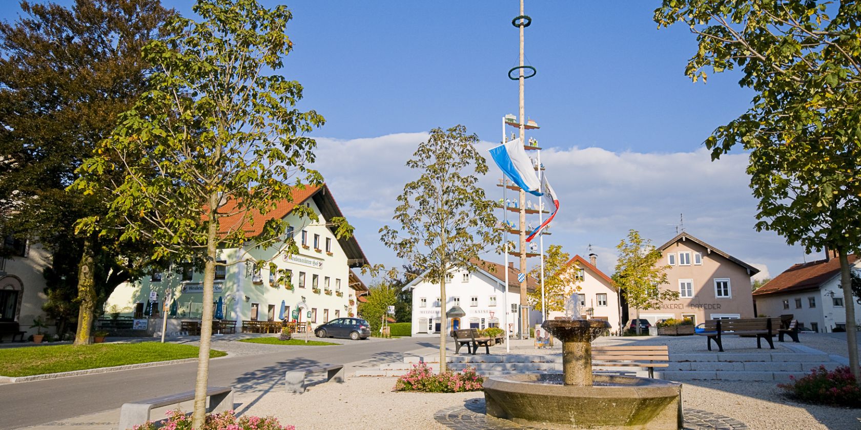 Marktplatz Grabenstätt  Peter Biller, © Peter Biller