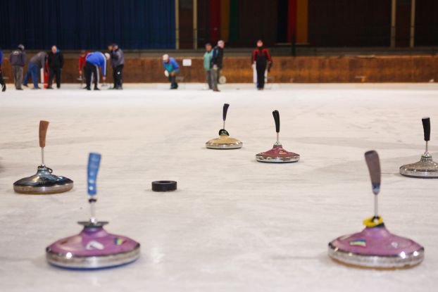 Public skating in the ice rink Ruhpolding