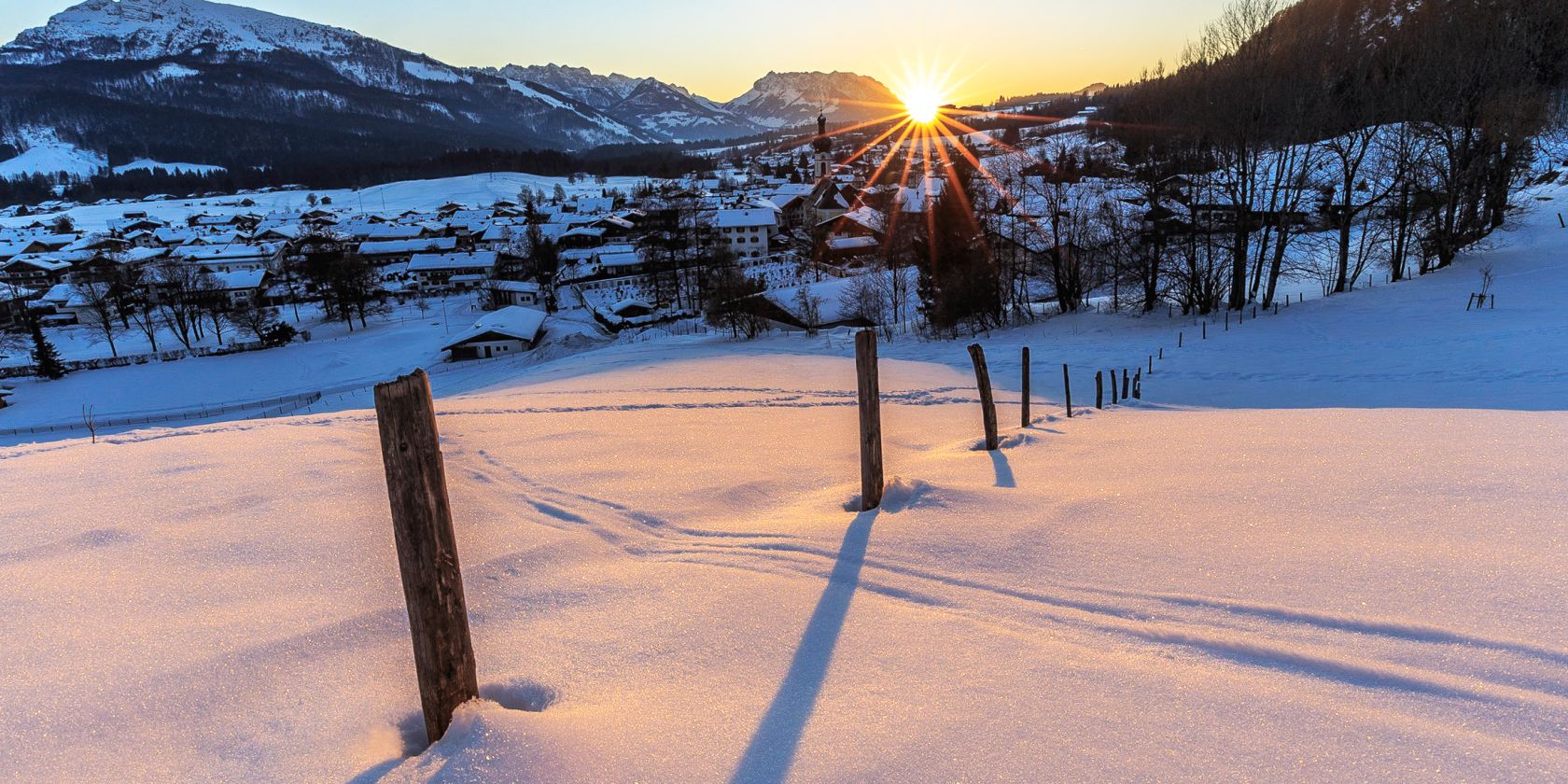 Reit im Winkl Abenddämmerung, © Stefanie Raab