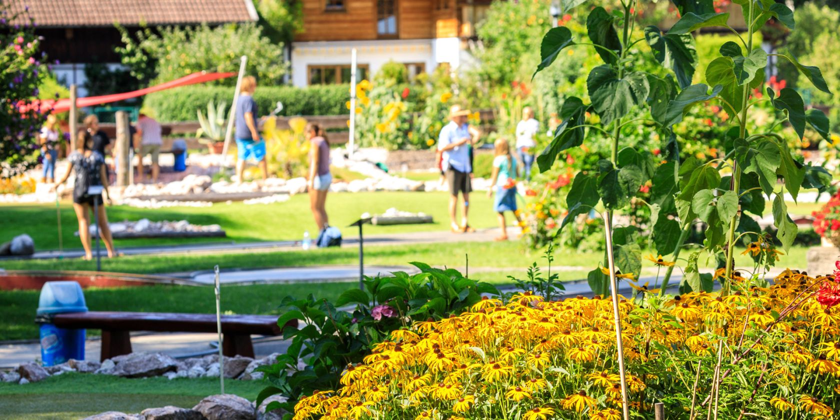 Mini- und Adventuregolf Waging, © Tourist-Info Waginger See / Richard Scheuerecker