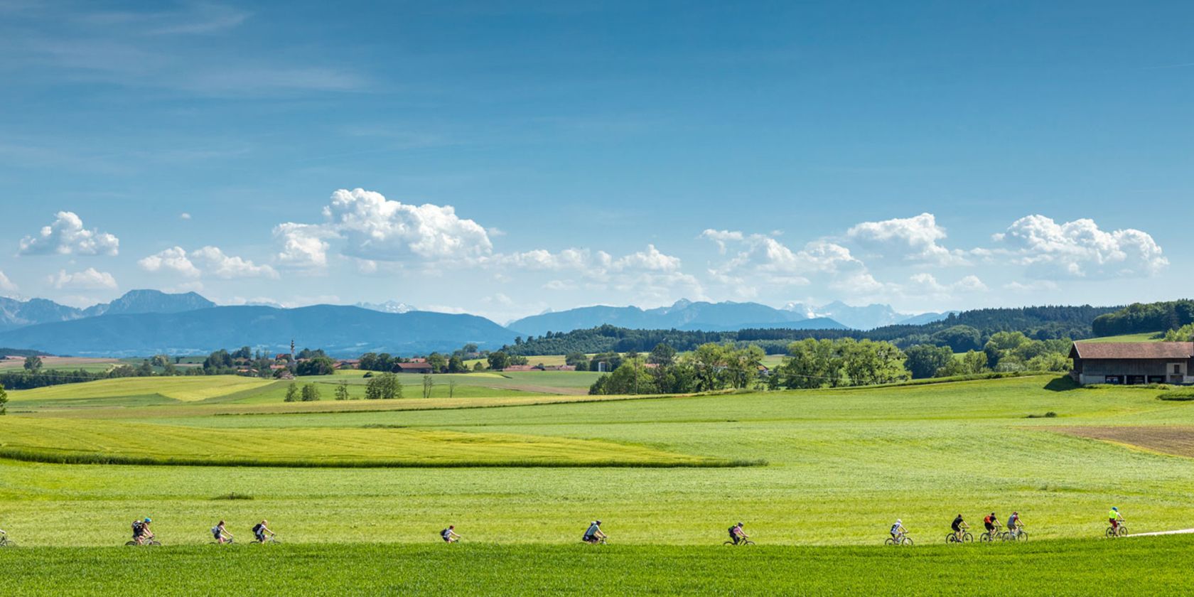Geführte Radtour mit Klaus Haslberger, © Tourist-Info Waginger See / Richard Scheuerecker