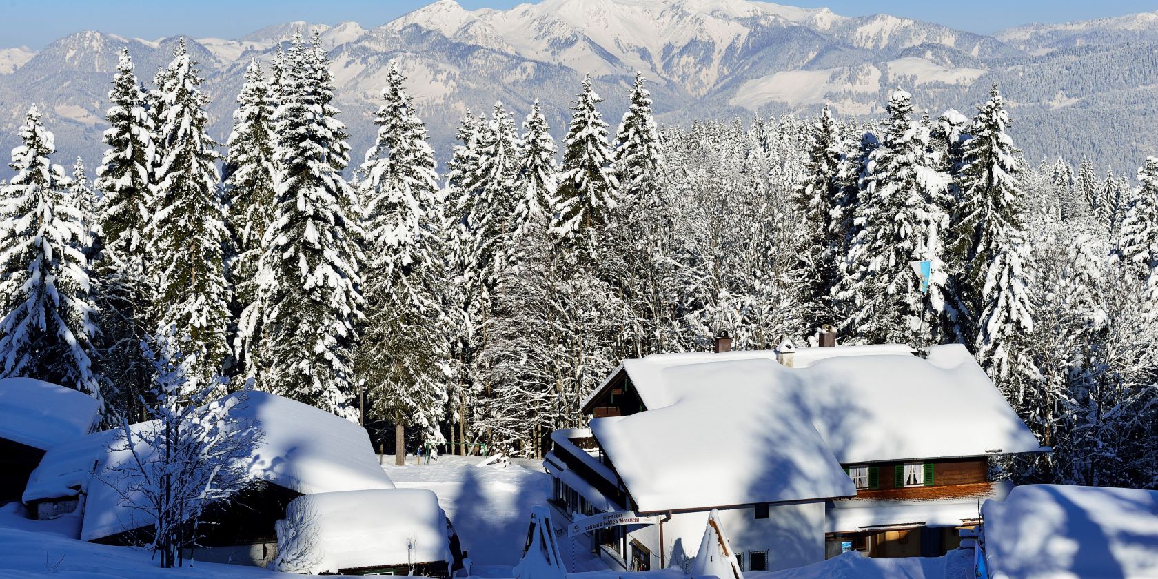 Hindenburghütte im Winter, © Eisele Hein