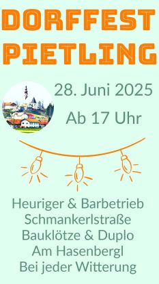 Dorffest, © Dorfgemeinschaft Pietling