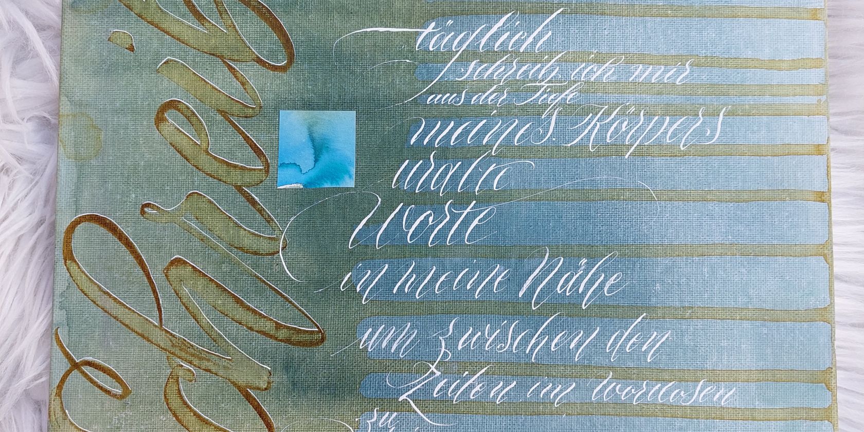 Von der Anglaise zur Modern Calligraphy_1, © Gisela zur Strassen