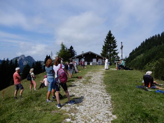 Experience Creation - Feel the Breath of God - Mountain Church Service at the Mountain Guard Hut on the Unternberg Mountain, © Pfarrei St. Georg