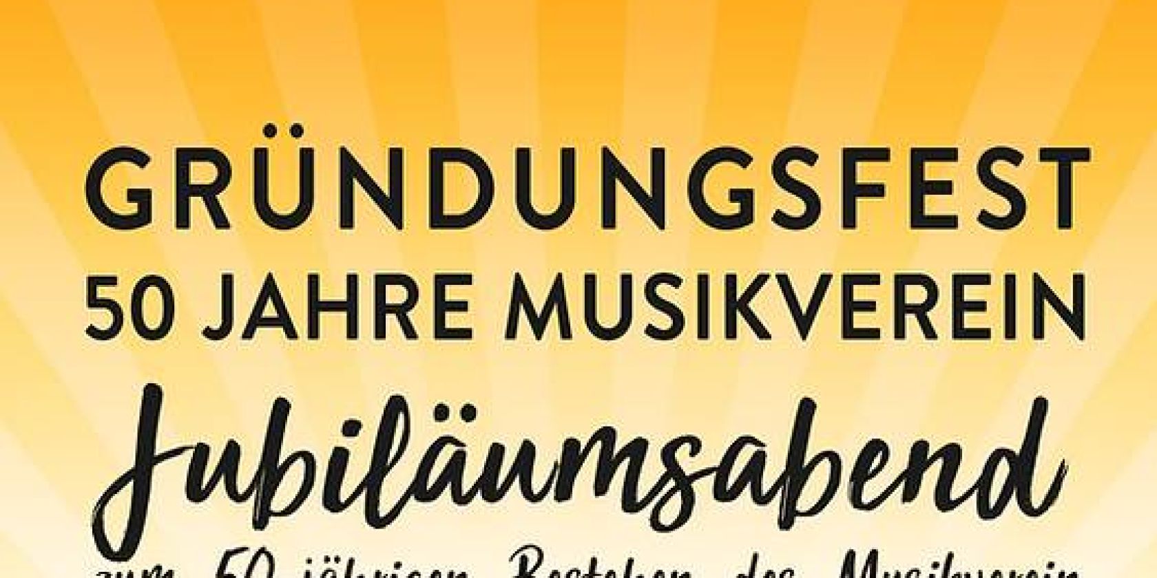 Jubiläumsabend