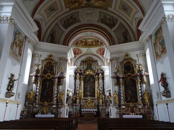 Church tour in the parish church of St. Georg