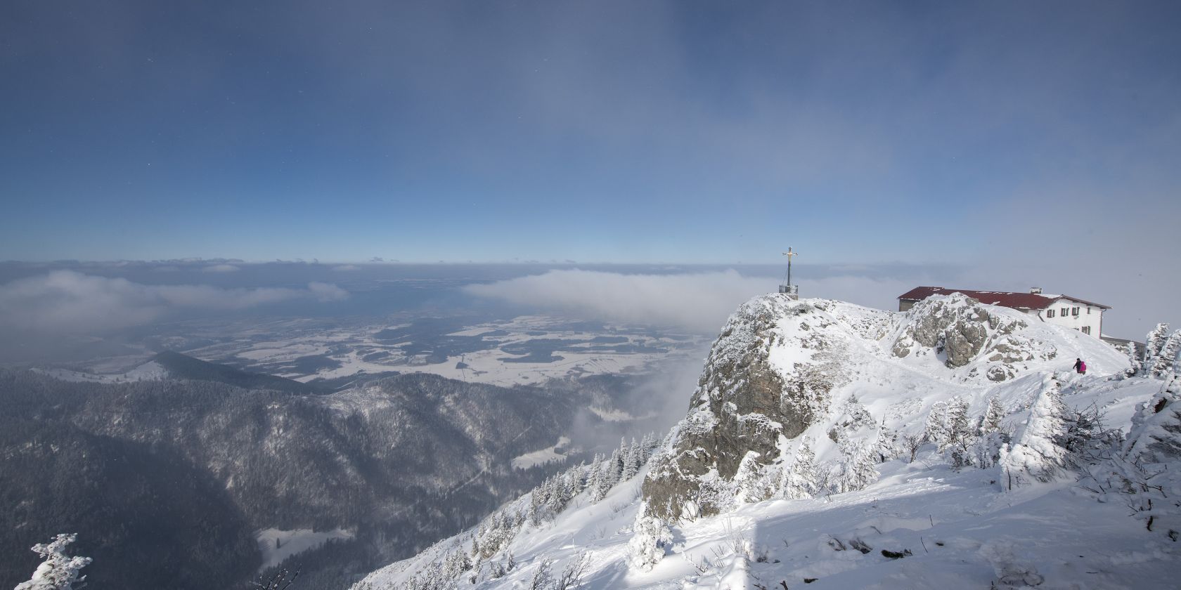 Aussicht von oben, © Chiemgau Tourismus