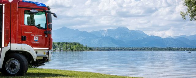 Christbaumversteigerung der FFW Chieming, &copy; Freiwillige Feuerwehr Chieming