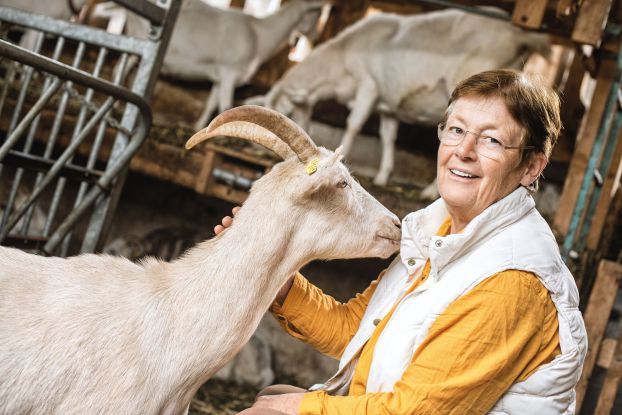 Bei der Ziegenkäserei - Selber Käse machen und Brot backen, © Tourist Info Waginger See