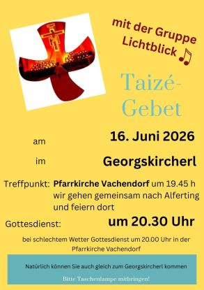 Kath. Pfarrgemeinde: Taiz&eacute;-Gebet, &copy; Pfarrverband Grabenst&auml;tt