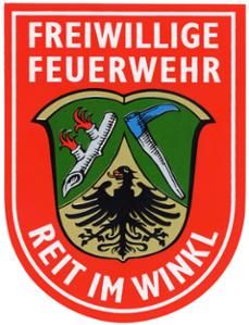 FF-Wappen neu, © Feuerwehr Reit im Winkl