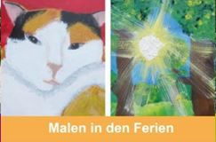 Malen in den Ferien, © Christa Tauser