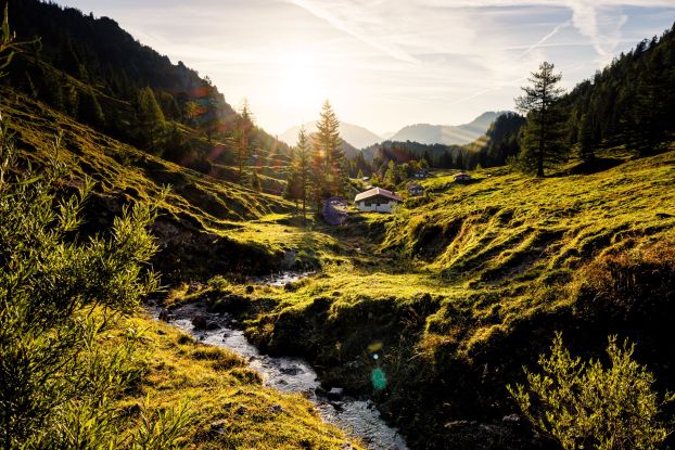 Guided hiking tour to the Unternberg Alm, © Ruhpolding Tourismus / Andreas Plenk