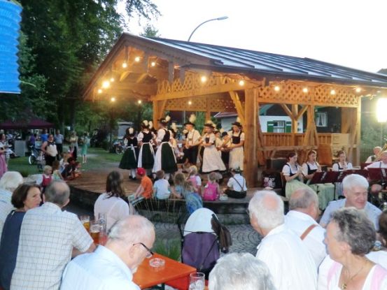 Lichterfest im Kurpark mit dem GTEV Siegsdorf, © TI Siegsdorf