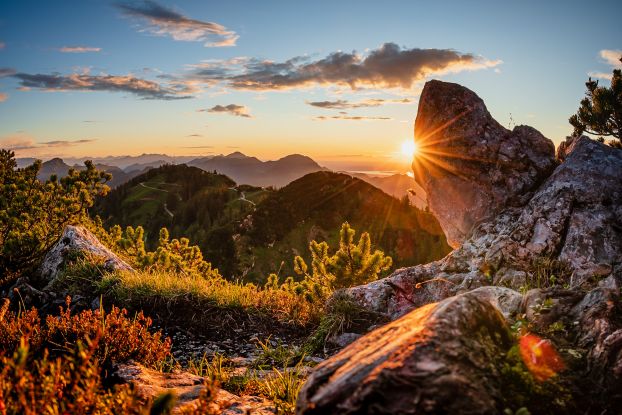 Sunrise tour - a special adventure for sleepy people, © Ruhpolding Tourismus