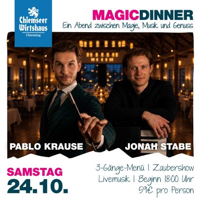 Magic Dinner, &copy; Chiemseer Wirtshaus
