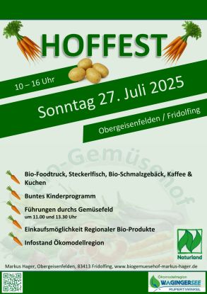 Hoffest in Obergeisenfelden / Fridolfing, © Markus Hager