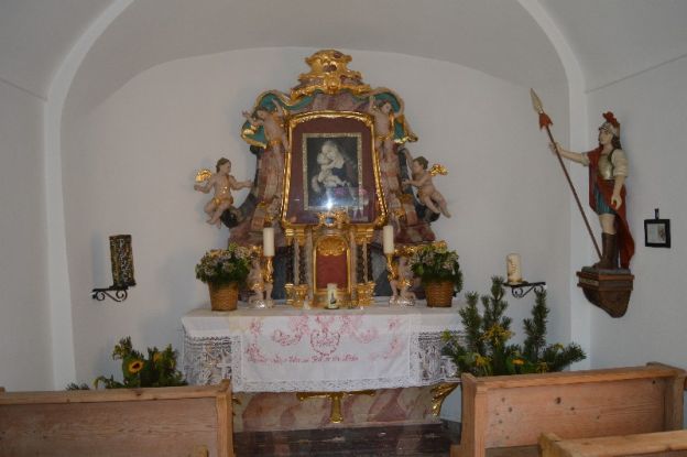 Innenansicht Kapelle Blindau, © Weber