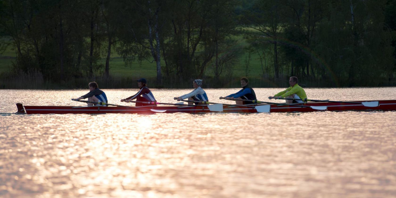 Rudern auf dem Waginger See, © Tourist-Info Waginger See