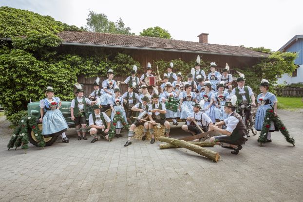 Party in the garden