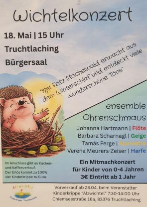 AUSVERKAUFT: Wichtelkonzert, © Kinderkrippe "Alzwichtel"