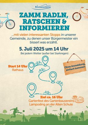 Zamm Radln, Ratschen & Informieren