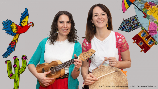 Umgedreht unterwegs © Thomas Lackner, Alejandra Lonjedo, Vivi Azzati, © Thomas Lackner