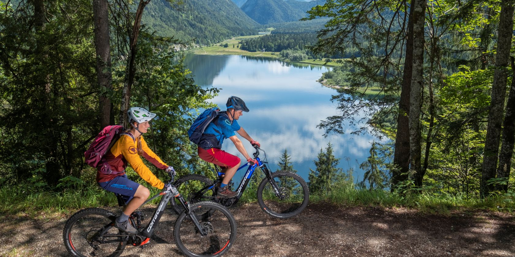Mountainbike Dürrfeldkreuz Weitsee, © Kern