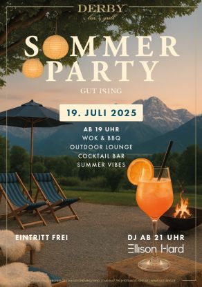 Sommerparty  im Derby, © Hotel Gut Ising