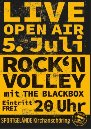 Rockn Volley mit THE BLACKBOX