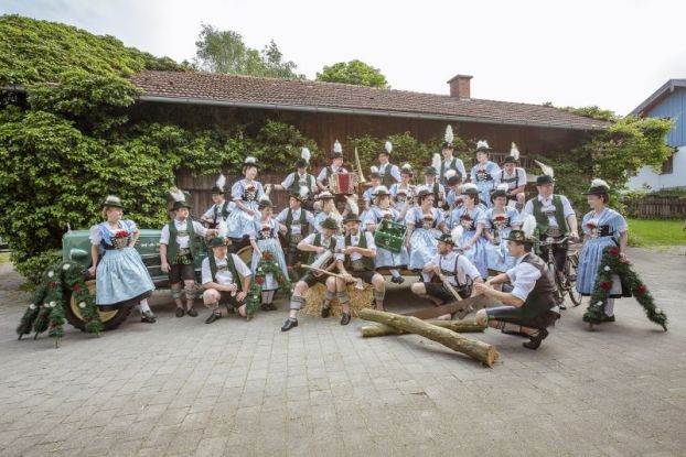 Party in the garden