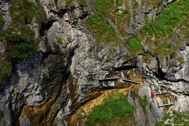 Klettersteig Reit im Winkl, © Eisele Hein